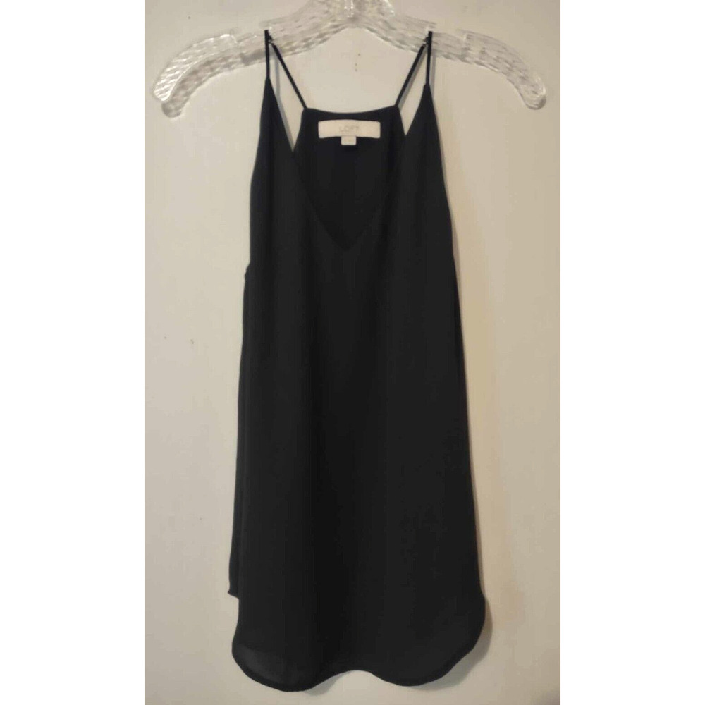 Loft Black Sleeveless Blouse Size XS